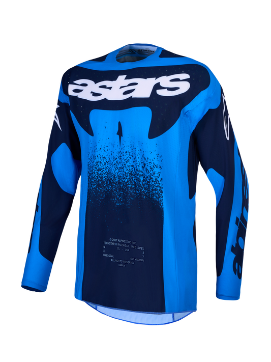 Alpinestars Techstar Swan MX Jersey - Blue