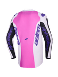 Load image into Gallery viewer, Alpinestars Fluid Grid MX Jersey - Black/Grey/Purple
