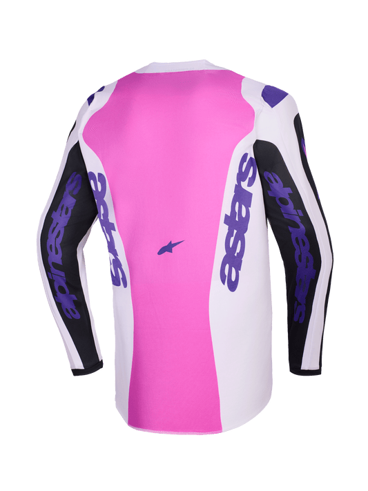 Alpinestars Fluid Grid MX Jersey - Black/Grey/Purple
