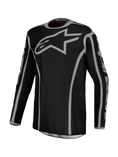 Load image into Gallery viewer, Alpinestars Fluid Apex V2 MX Jersey - Black/Silver