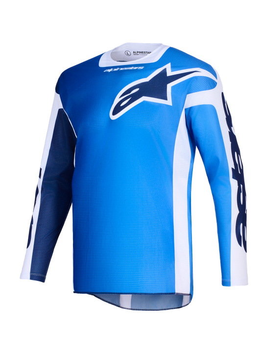 Alpinestars Racer Air Portl MX Jersey - Blue/White