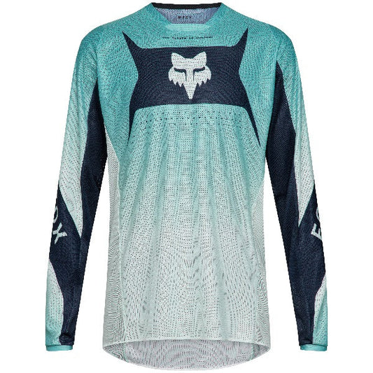 Fox 180 Air Taper MX Jersey - Black/White/Blue/Green