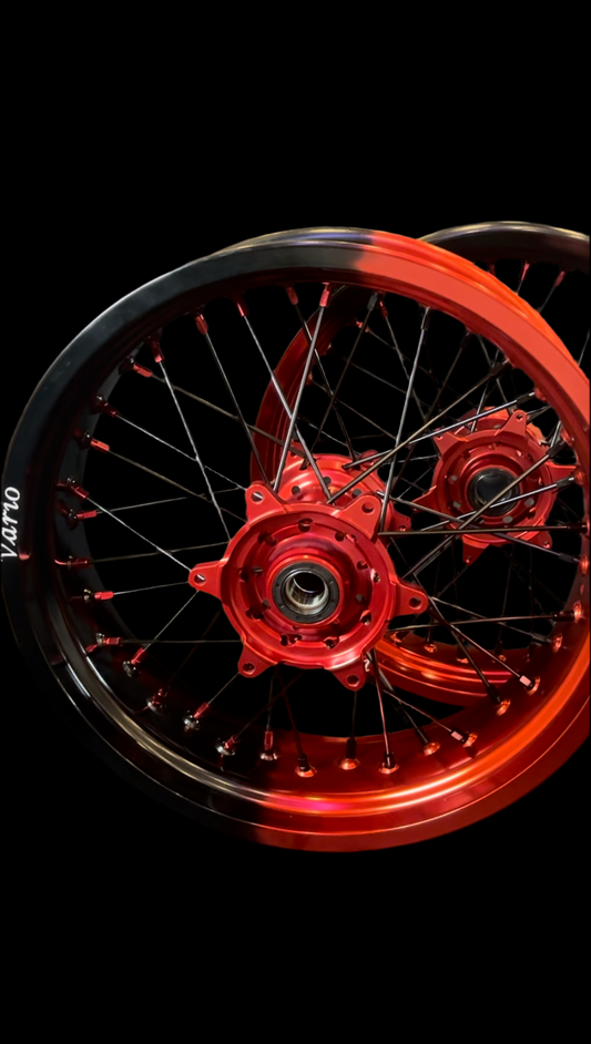 Vario Supermoto rim set 50/50