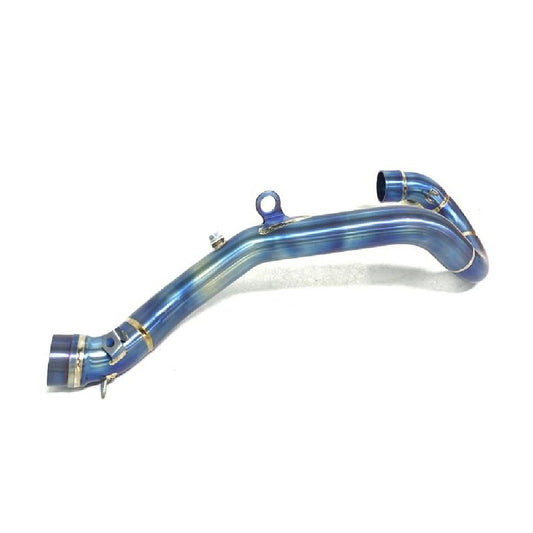 Titanium Exhaust Header – Burned Blue | KTM 350 EXC-F & Husqvarna FE 350 2017–2019