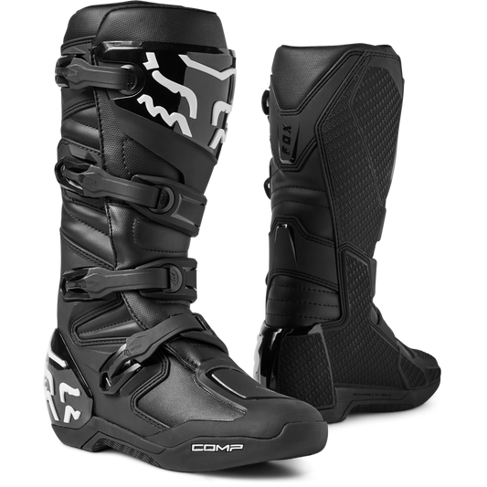 Fox Comp Motocross Boots - Black