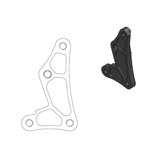 Moto-Master Oversize Brake Caliper Adapter MX 260 mm