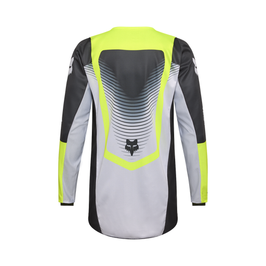 Fox 180 Collect MX Jersey - Grey/Yellow