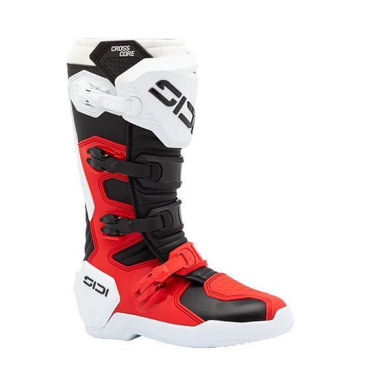 Sidi Crosscore Motocross Boots - Black/White/Red