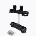Load image into Gallery viewer, CNC billet triple clamps KTM – black