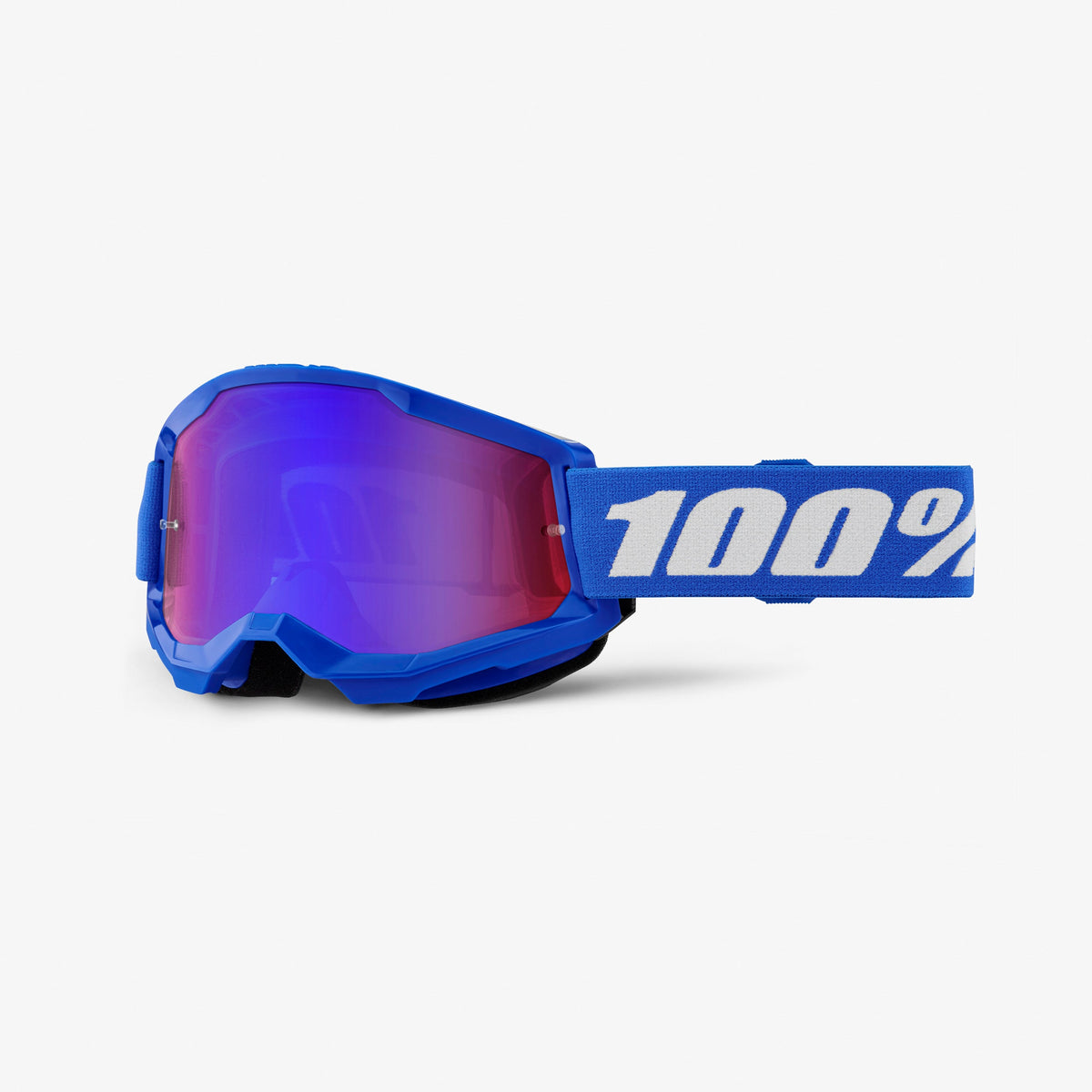 100% Strata 2 Blue Motocross Goggles