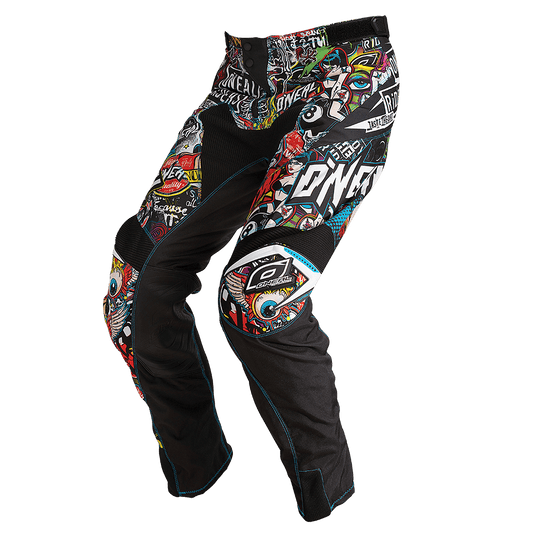 O'Neal Mayhem Crank MX Pants - Black/Red/Blue/Yellow/White