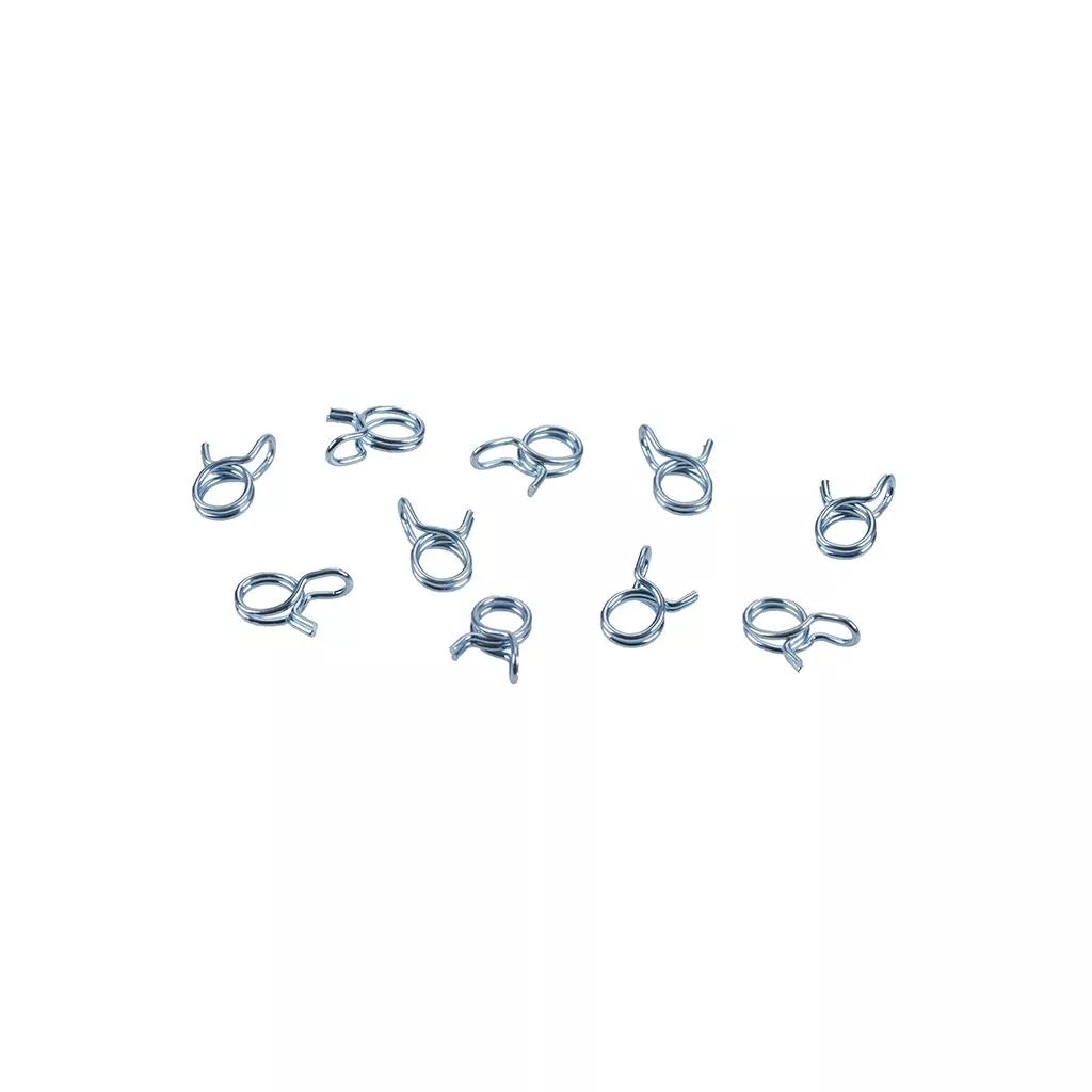 Clamps/Fuel hose clamps 7mm, set of 10.