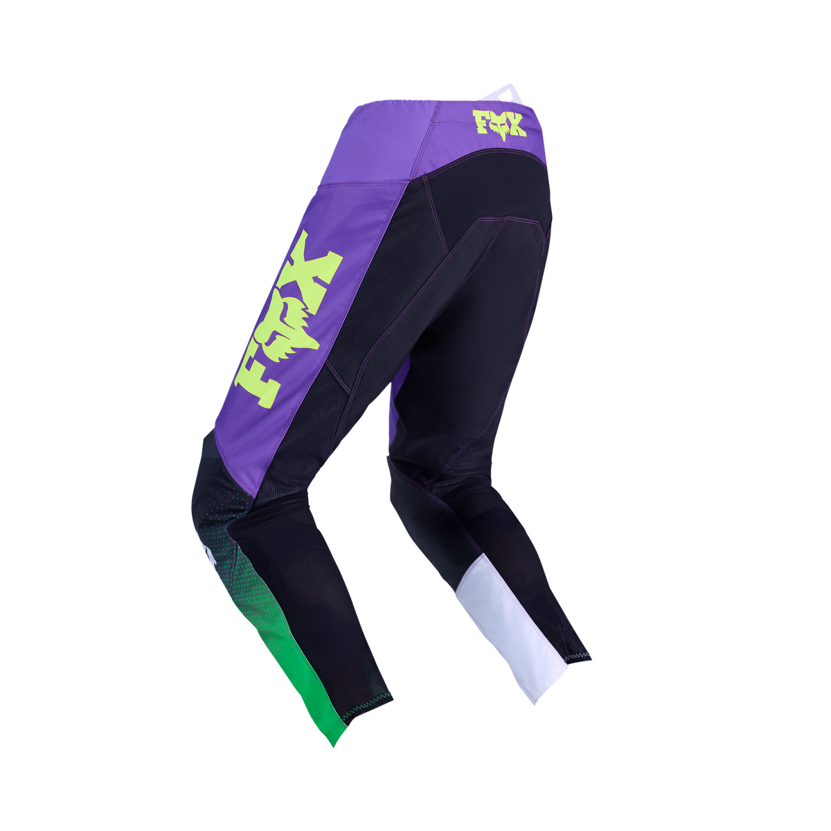 Fox 180 Kawasaki MX Pants - Purple/White