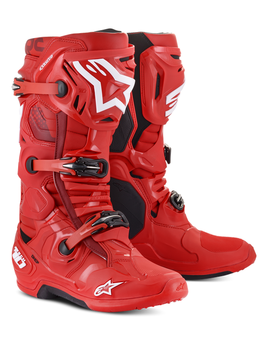 Alpinestars Tech 10 Motocross Boots - Red/Black