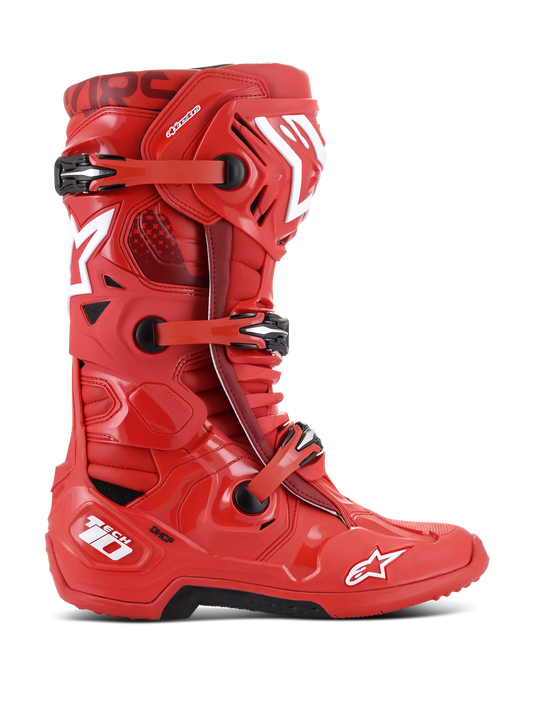 Alpinestars Tech 10 Motocross Boots - Red/Black