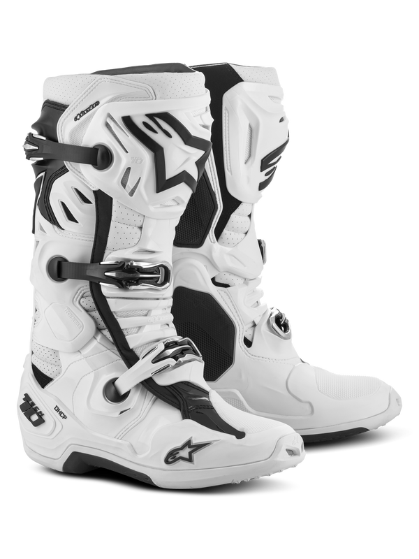 Alpinestars Tech 10 Supervented Motocross Boots - White