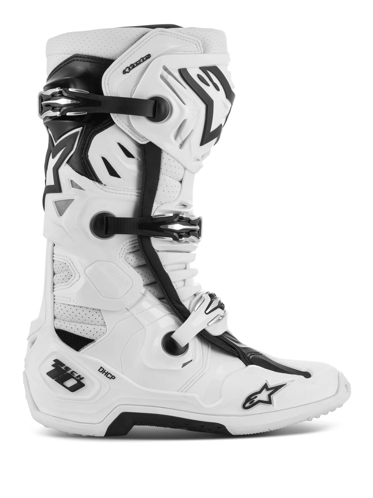Alpinestars Tech 10 Supervented Motocross Boots - White