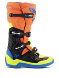 Load image into Gallery viewer, Alpinestars Tech 5 Cross Motocross Boots - Neon Orange/Yellow/Blue/Black
