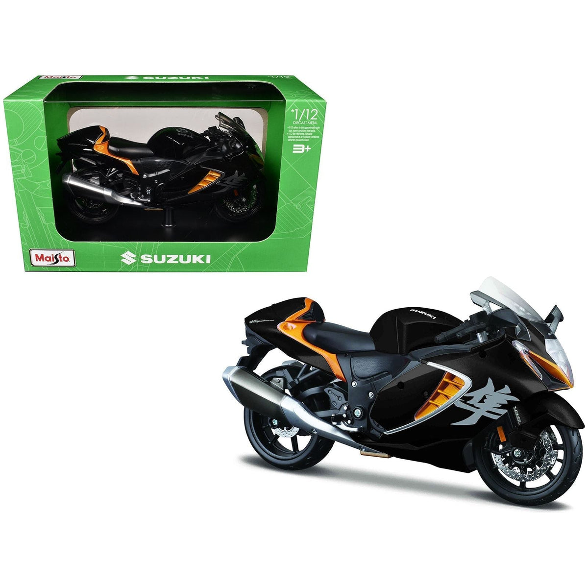 Maisto Suzuki GSX1300R Hayabusa 1:12 model