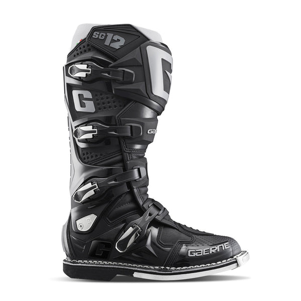 Gaerne SG12 Motocross Boots - Black