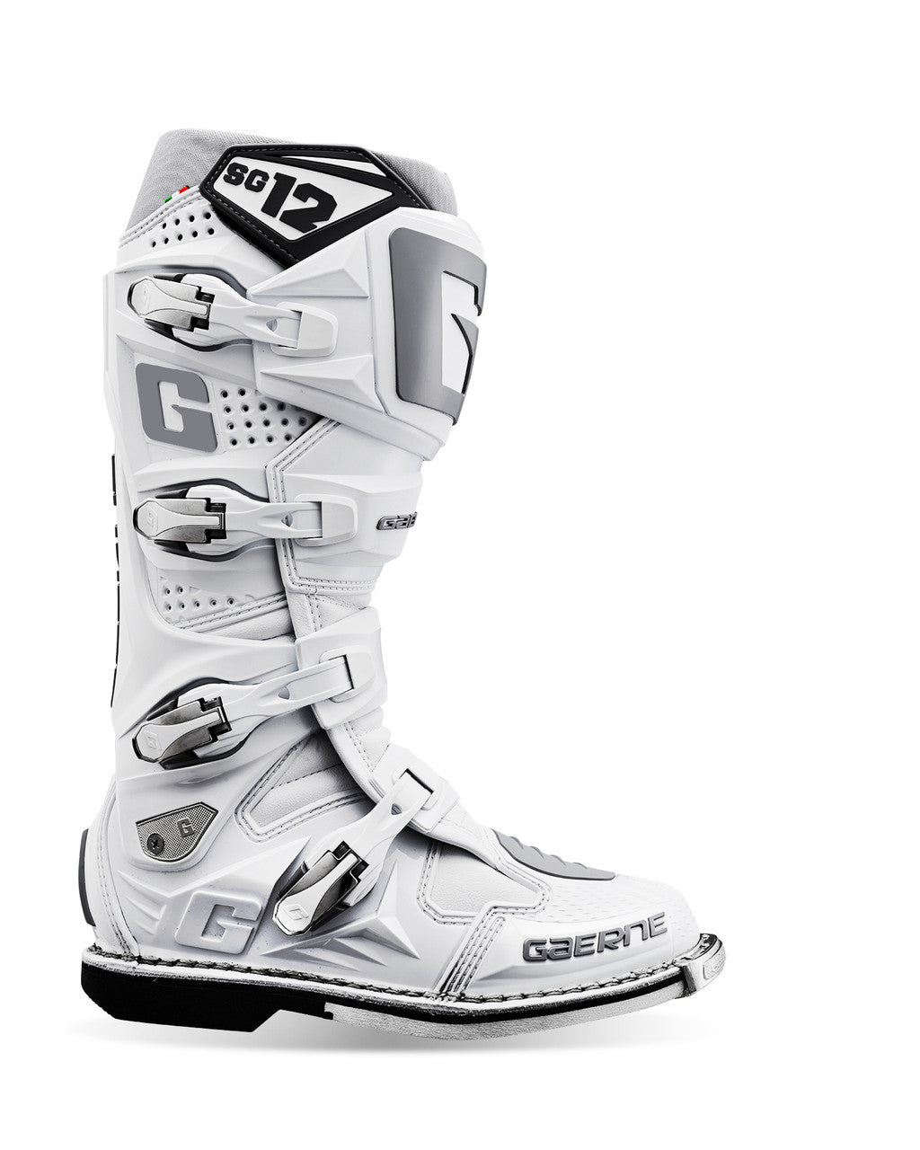 Gaerne SG12 Motocross Boots - White