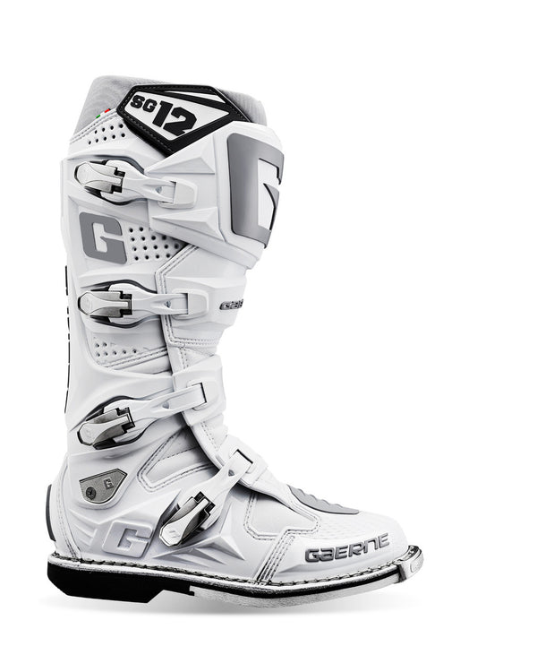 Gaerne SG12 Motocross Boots - White
