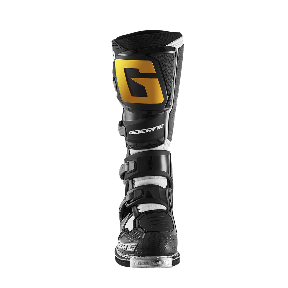 Gaerne SG12 Motocross Boots - Black/White/Gold