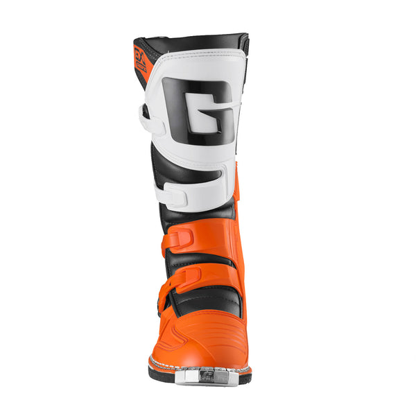 Gaerne GX1 Motocross Boots - Orange/White