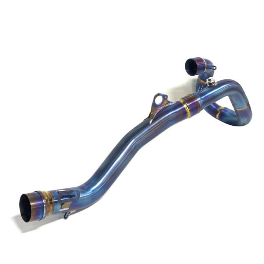 VARIO RACING Exhaust Pipe Titanium – view 2