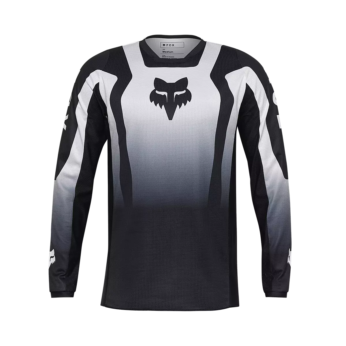 Fox 180 Lean MX Jersey - Black/White