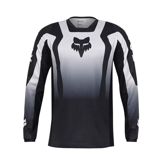 Fox 180 Lean MX Jersey - Black/White