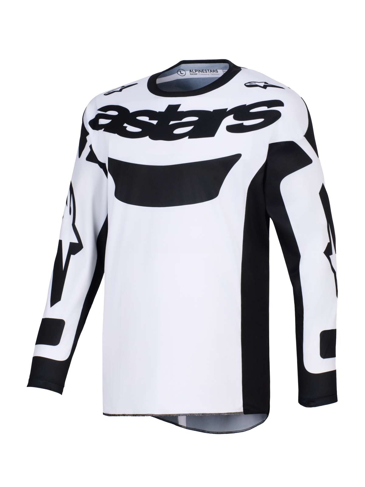 Alpinestars Racer Riway MX Jersey - Black/White