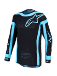 Load image into Gallery viewer, Alpinestars Supertech Vesta MX Jersey - Black/Blue/Green
