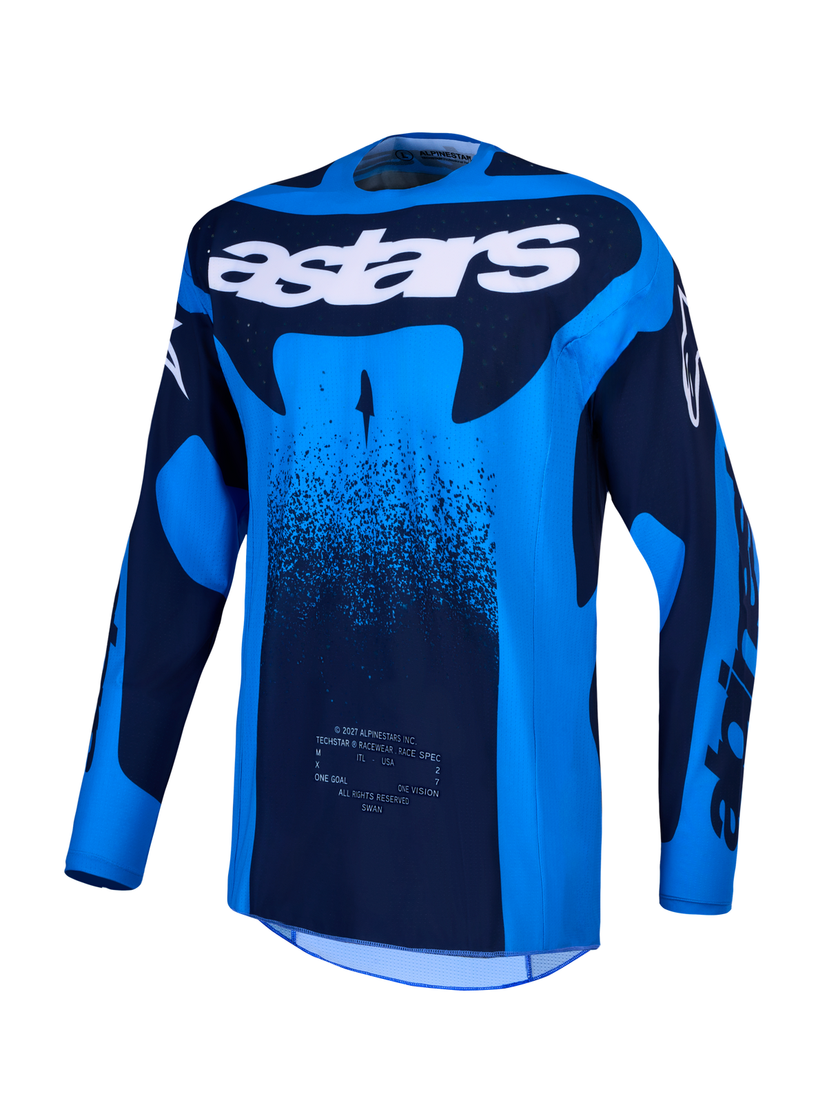 Alpinestars Techstar Swan MX Jersey - Blue