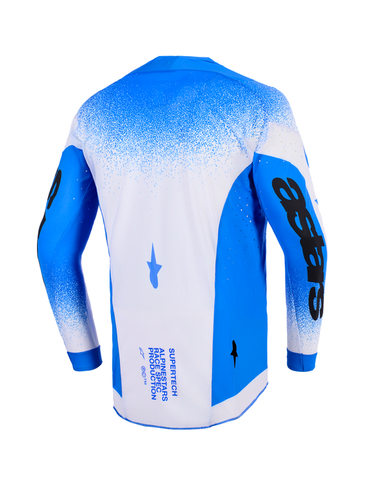Alpinestars Supertech Scenz MX Jersey - White/Blue