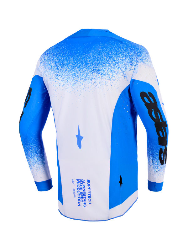Alpinestars Supertech Scenz MX Jersey - White/Blue