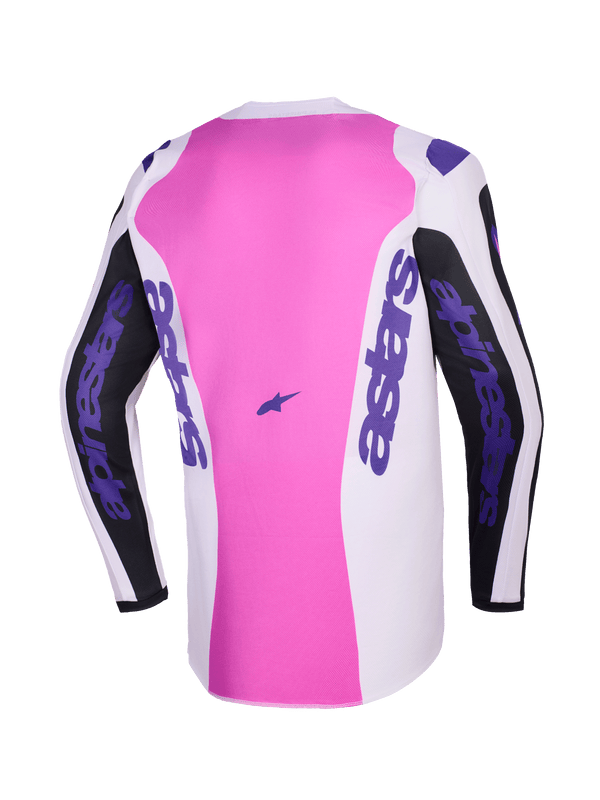 Alpinestars Fluid Grid MX Jersey - Black/Grey/Purple