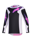 Load image into Gallery viewer, Alpinestars Fluid Grid MX Jersey - Black/Grey/Purple
