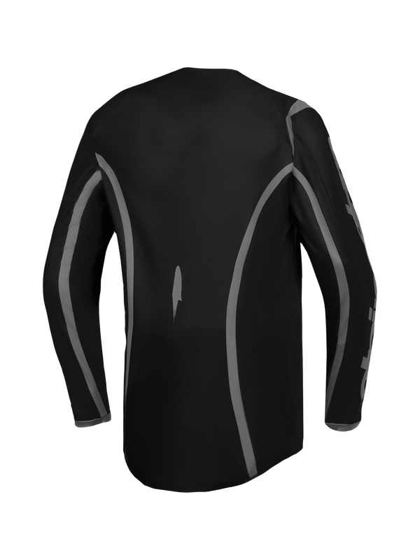 Alpinestars Fluid Apex V2 MX Jersey - Black/Silver