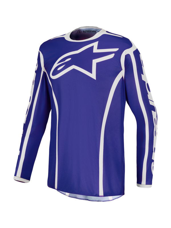 Alpinestars Fluid Apex V2 MX Jersey - Blue/White