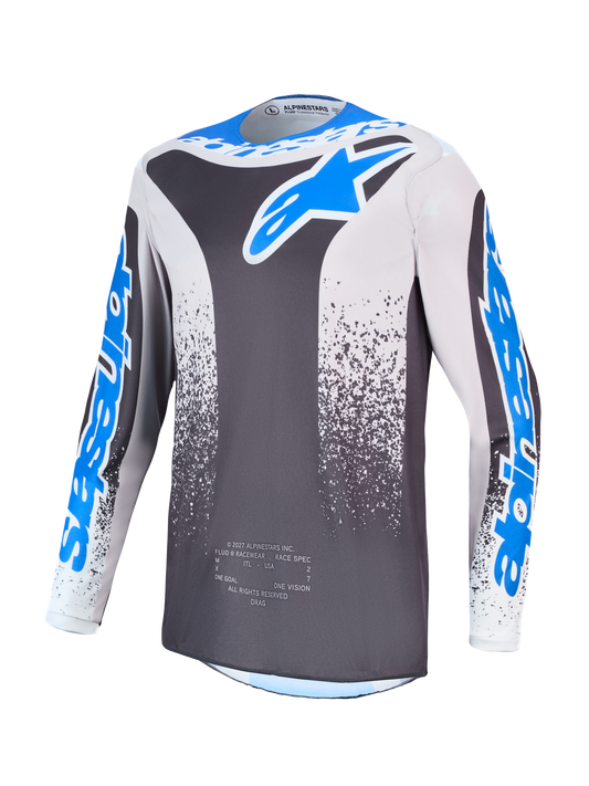 Alpinestars Fluid Drag MX Jersey - Grey/Purple
