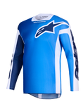 Load image into Gallery viewer, Alpinestars Racer Air Portl MX Jersey - Blue/White
