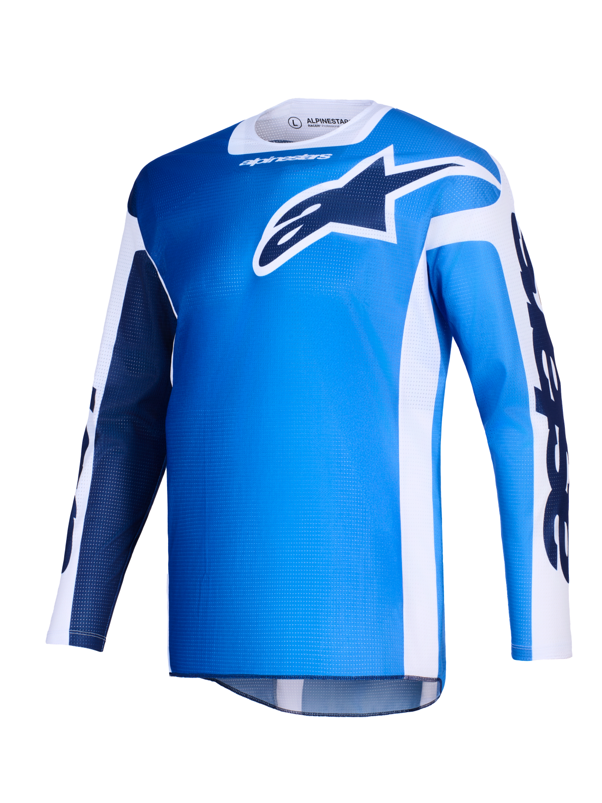Alpinestars Racer Air Portl MX Jersey - Blue/White