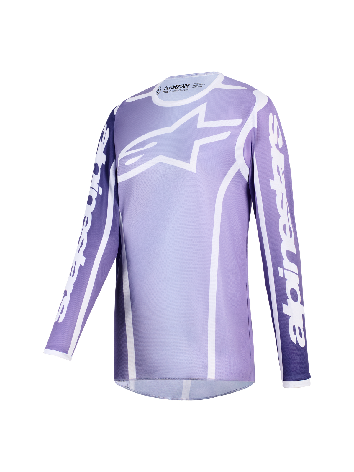 Alpinestars Stella Fluid Apex MX Jersey - Purple/White