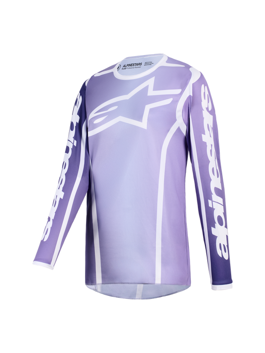 Alpinestars Stella Fluid Apex MX Jersey - Purple/White