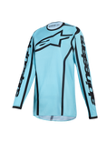 Load image into Gallery viewer, Alpinestars Stella Fluid Apex MX Jersey - Blue/Green/Black
