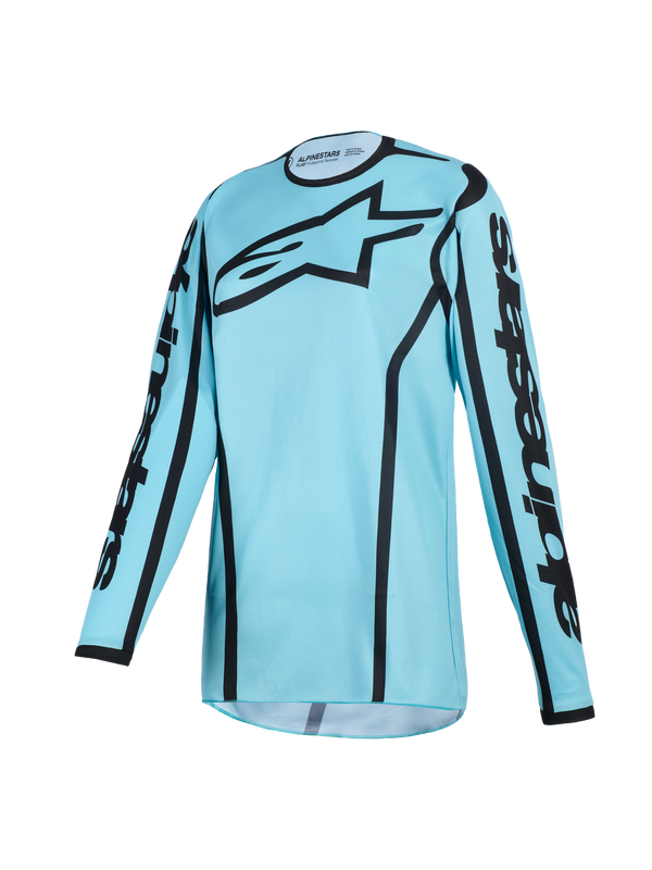 Alpinestars Stella Fluid Apex MX Jersey - Blue/Green/Black