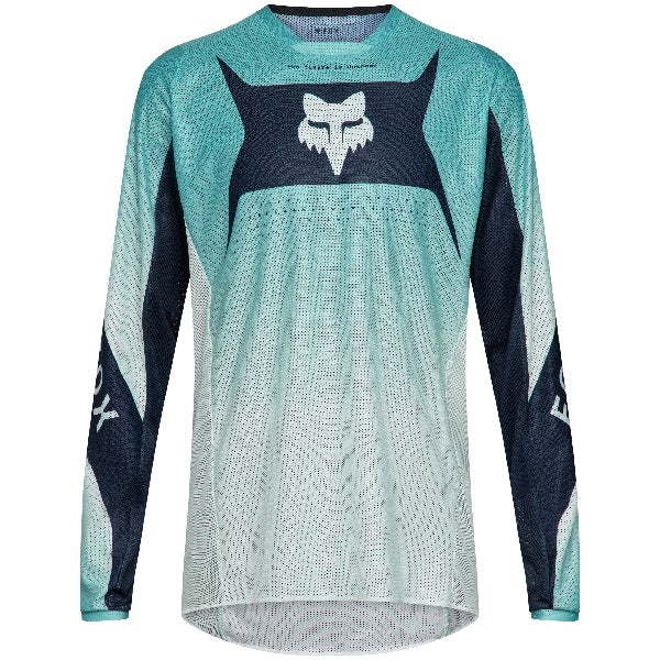 Fox 180 Air Taper MX Jersey - Black/White/Blue/Green