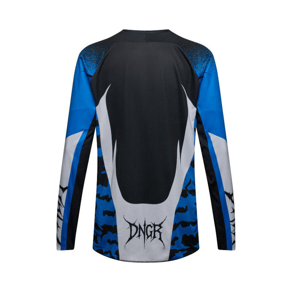 Fox HD38 MX Jersey - Black/Blue