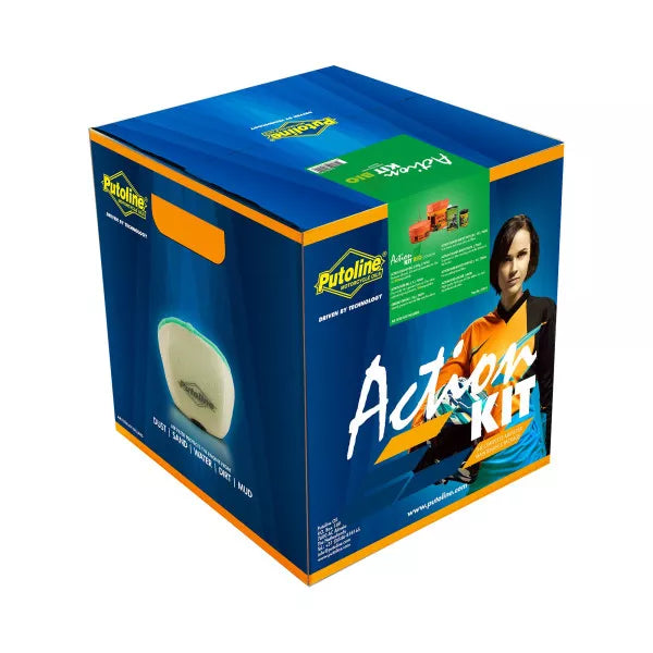 Action Kit for Air Filters Putoline BIO Filter Oil and Cleaner Set